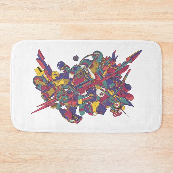 Item preview, "Explosion of colorful chaos" designed and sold by Tecno-Art-Land.