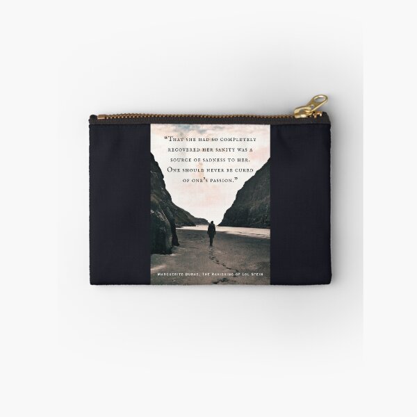 Item preview, Marguerite Duras quote:That she had so completely recovered her sanity was a source of sadness to her. One should never be cured of one's passion. designed and sold by artbleed.