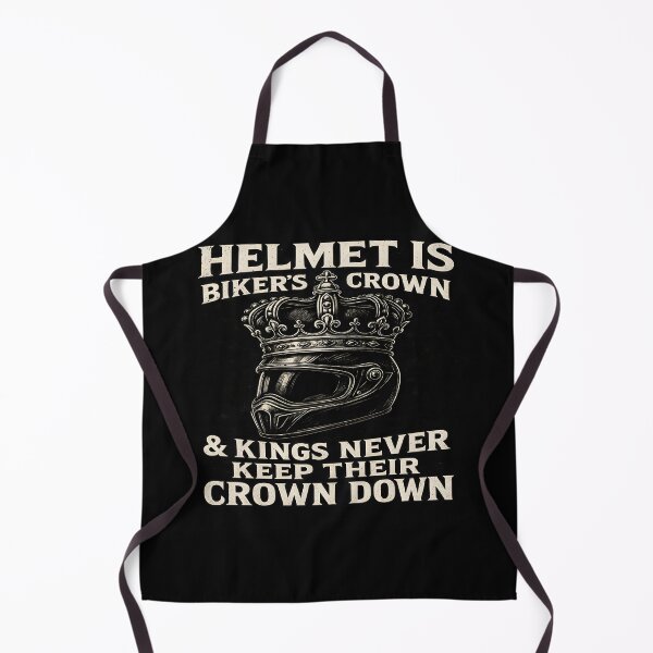 Artikelvorschau, Biker's Crown: Könige fahren nie ohne Helm entworfen und verkauft von SatanWorks16.