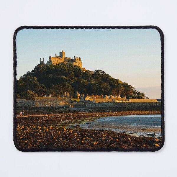 Item preview, Sunset Glow at St Michael’s Mount – Castle by the Sea designed and sold by Rowena Ko.