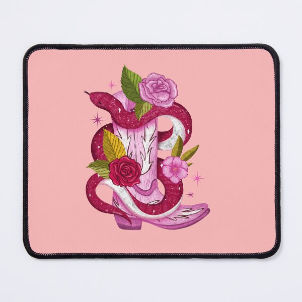 Item preview, Snake in cowgirl boot designed and sold by pinkyfish1010.