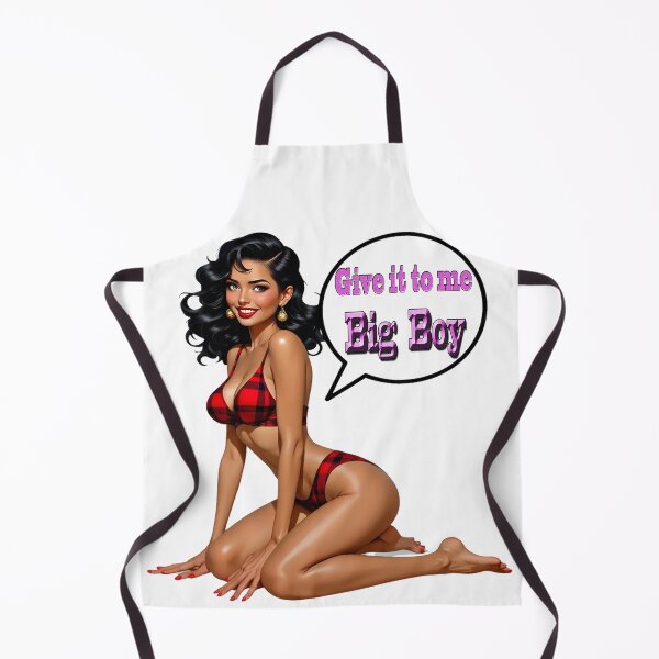 Item preview, Give it to me Big Boy, Naughty, Sexy Girl in a Tartan Bikini. designed and sold by Huskyyy Designs.