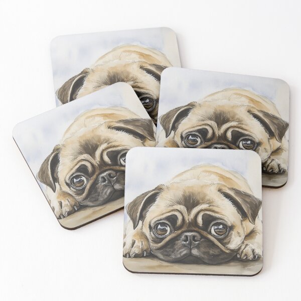 Item preview, Cute Pug Dog Puppy designed and sold by laurashawart.