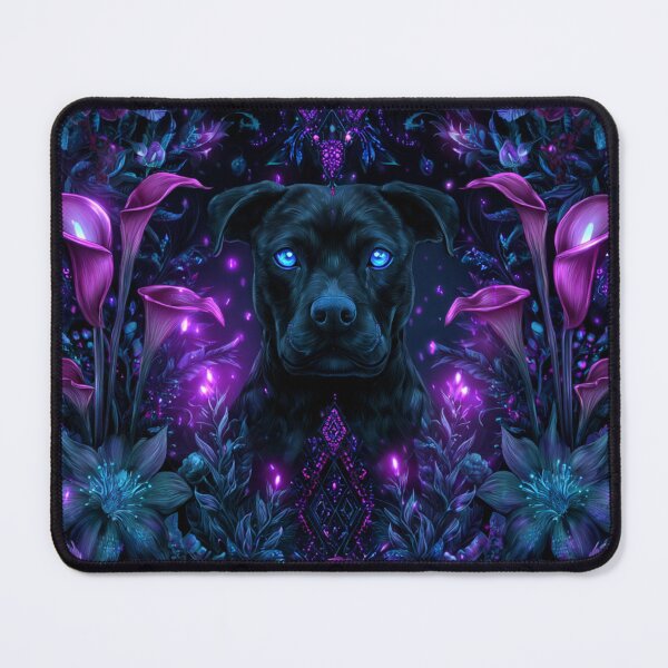 Item preview, Whimsical  Pit Bull Print designed and sold by Nocturne  Paws.