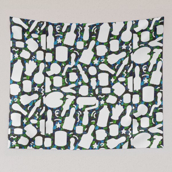 Item preview, Patterned painter gear designed and sold by TriForceDesign.