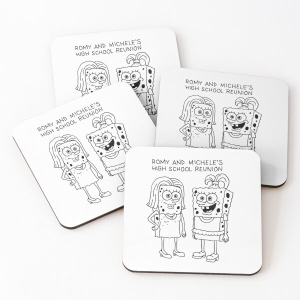 Item preview, SpongeBob VS Romy & Michelle designed and sold by Purrgatory Pop.