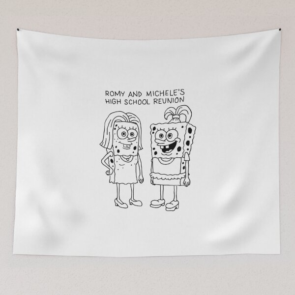 Item preview, SpongeBob VS Romy & Michelle designed and sold by Purrgatory Pop.
