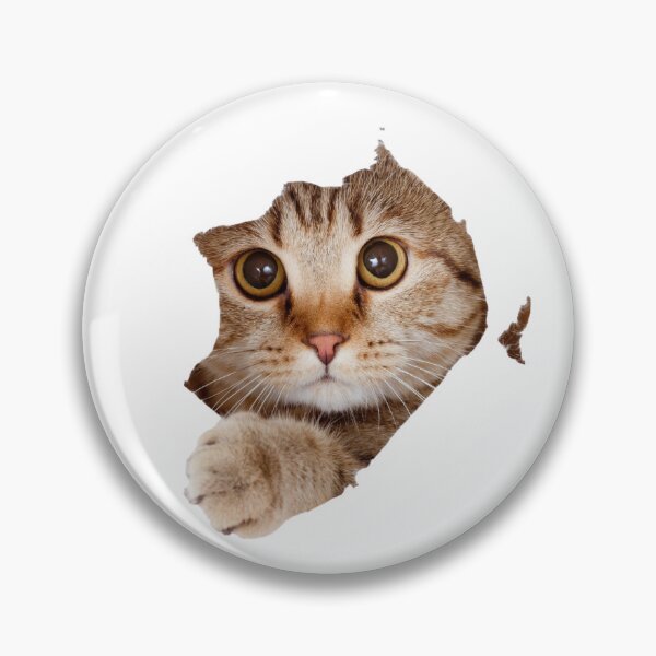 Item preview, Cat Looking From Whole designed and sold by Sus94ovan.