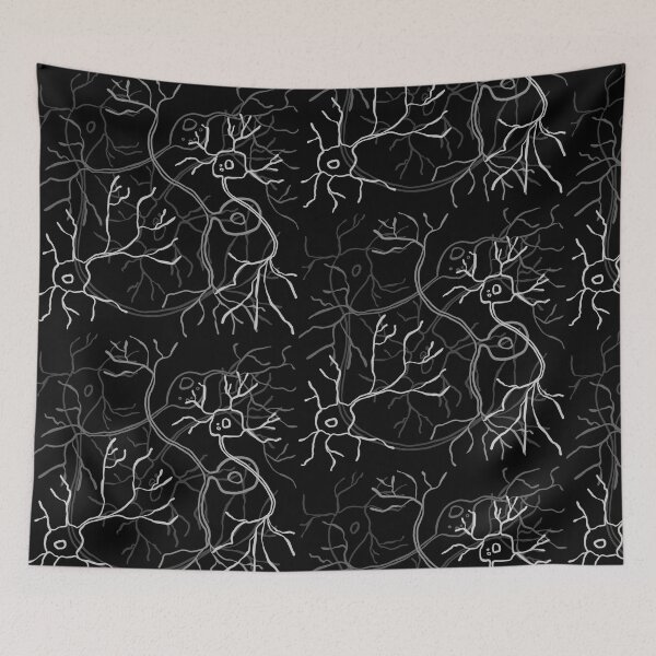 Item preview, Gray Matter Neuroscience Pattern designed and sold by BundaBear.