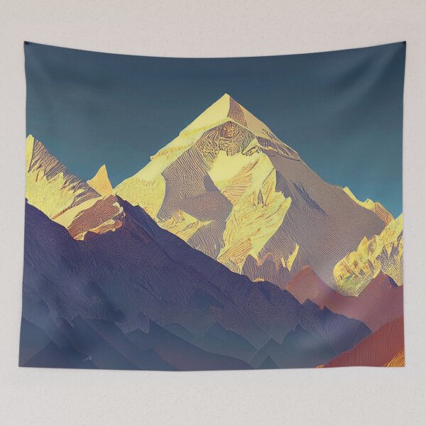 Item preview, Annapurna, Tenth highest mountain on Earth designed and sold by CharlottePlaceArt.