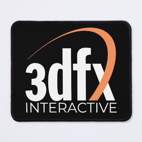 Item preview, 3dfx Interactive – Retro Gamer's Classic Logo designed and sold by SwejdDesign.