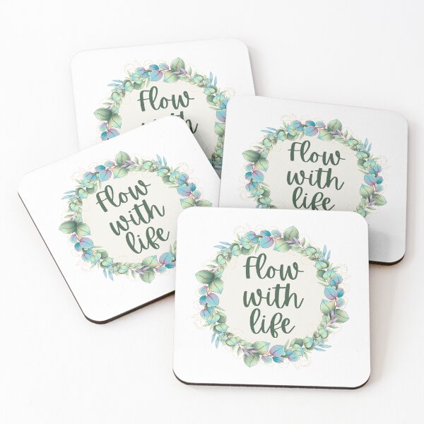 Item preview, Live with flow | Stoicism Philosophy, Stoic Mindset for Balance in Life designed and sold by LexaArtworks.