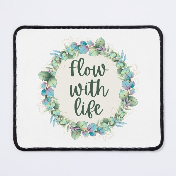 Item preview, Live with flow | Stoicism Philosophy, Stoic Mindset for Balance in Life designed and sold by LexaArtworks.