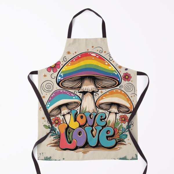 Item preview, Love Is Love – Retro Pride Mushrooms designed and sold by 0606PM.