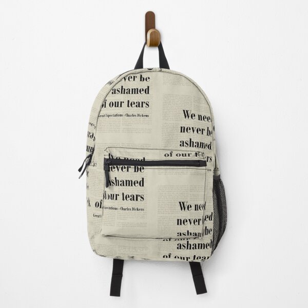 Item preview, Never Be Ashamed Great Expectations Charles Dickens Quote designed and sold by kakarikihill.