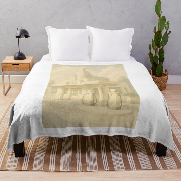 Item preview, Póster de gasolinera vintage Deco Fuel Dreams designed and sold by Fleetwood1994.