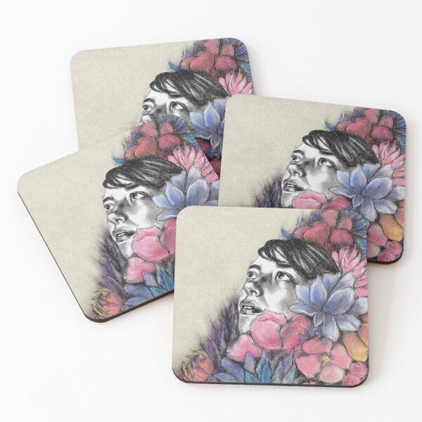 Item preview, In Bloom III - Surreal Floral Portrait in Soft Pastels designed and sold by Laini Eckardt.