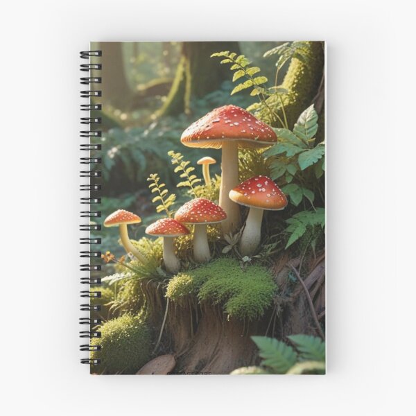 Item preview, Enchanted Redcapped Mushroom Forest designed and sold by The Digital Compass.