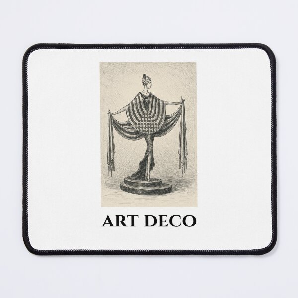 Item preview, Art Deco Diva – Elegant Ink Illustration designed and sold by Fleetwood1994.