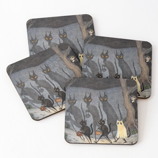 Item preview, Halloween Black Cats walk designed and sold by MorningFive.