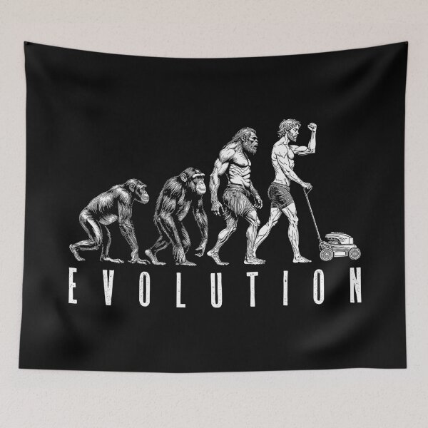 Item preview, Dad Evolution Lawn Mower Funny Vintage Father's Day Men designed and sold by GrandeDuc.