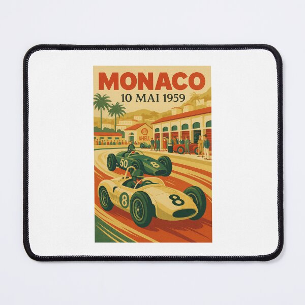 Item preview, Monaco 1959 – Pit Lane Rush designed and sold by Fleetwood1994.