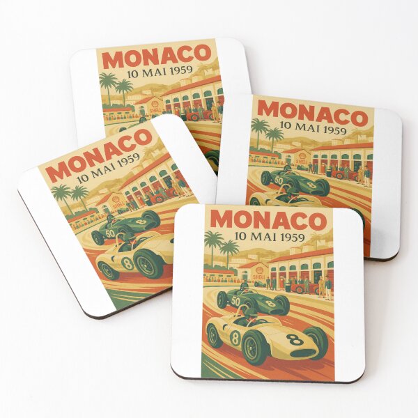 Item preview, Monaco 1959 – Pit Lane Rush designed and sold by Fleetwood1994.
