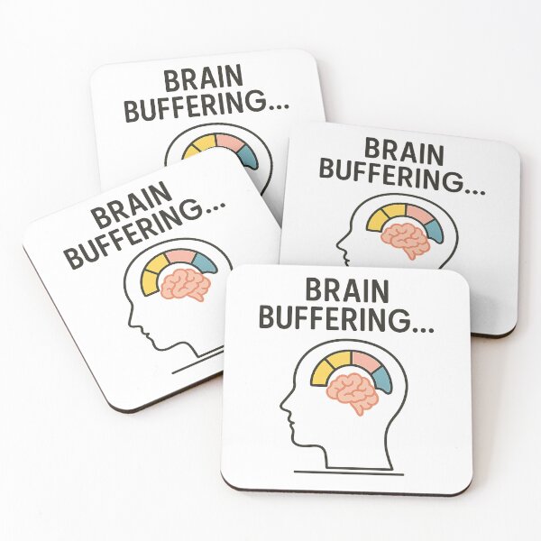 Item preview, Brain Buffering… – Neurodivergent Mind in Progress designed and sold by Closeddog.