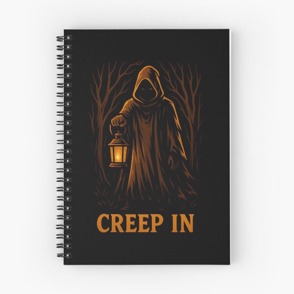 Item preview, Creep In Lantern Grim Reaper Halloween Dark Forest designed and sold by Taans-Creation.