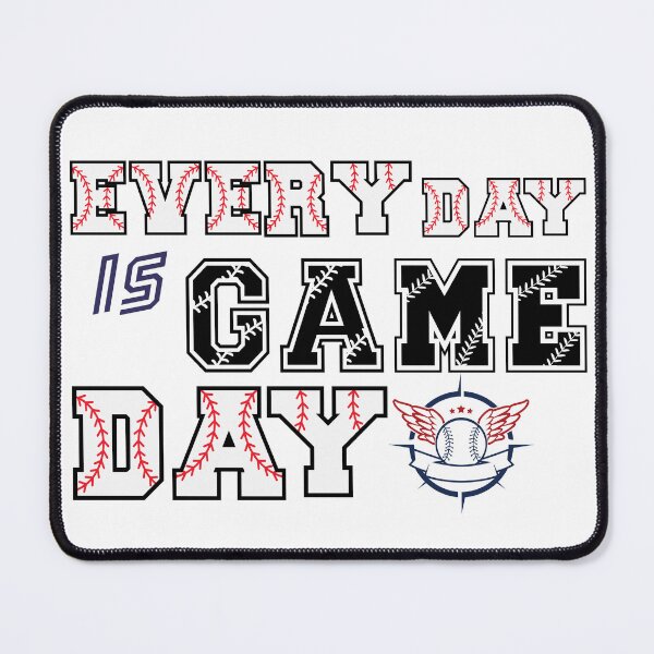 Item preview, Everyday Game Is A Game Day – Winged Baseball Icon Design designed and sold by tiyaran.