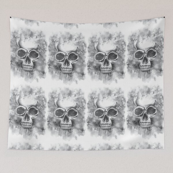 Item preview, skull, smoke, black, clouds, cloud designed and sold by mimsyx.