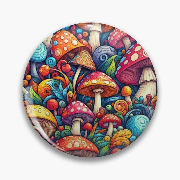 Item preview, Woodland Toadstools & Mushrooms designed and sold by The Digital Compass.
