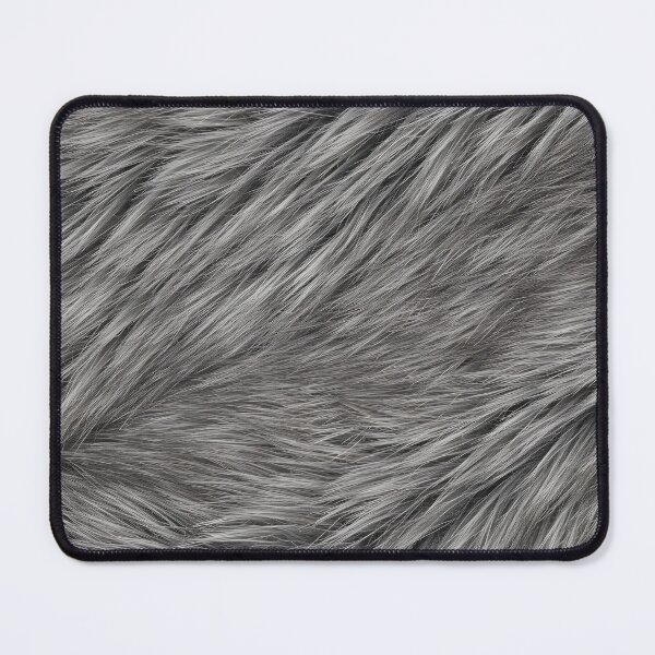 Item preview, Elegant Gray Fur Texture – Realistic Soft Fur Pattern designed and sold by Unlimited-Style.