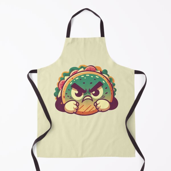 Item preview, Angry Taco (retro) V.2 designed and sold by Bubble-Boris.