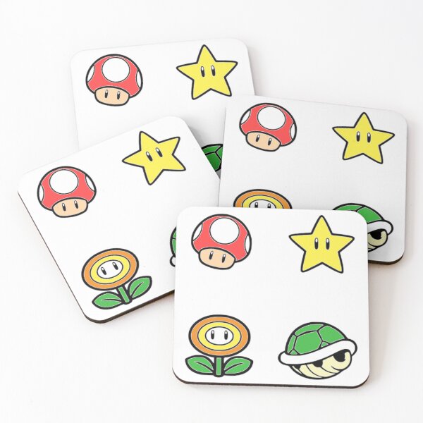 Item preview, Retro Gamer Power-Up Icons designed and sold by Regal-Elegances.