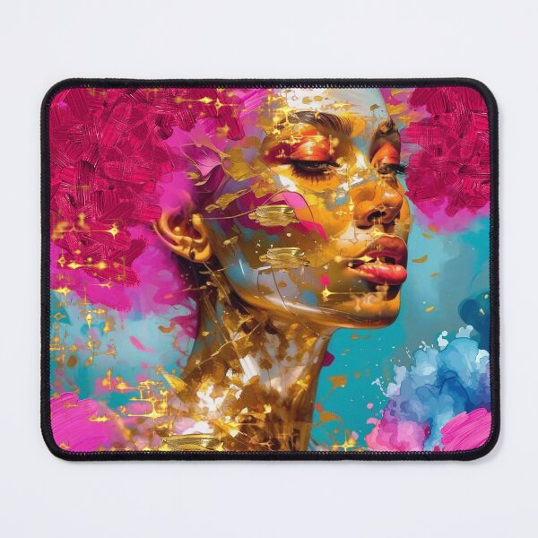 Item preview, Abstract - Pink & Gold series n°23082 designed and sold by AKANKEDESIGN.