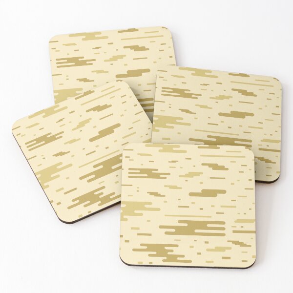 Item preview, Japanese Clouds Print 1 - Pale Gold designed and sold by Daniel Bevis Design.