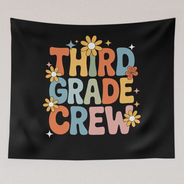 Item preview, Third Grade Crew Back to School Kindergarten designed and sold by brynatshop.