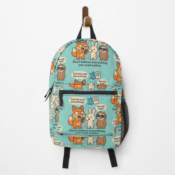 Item preview, Don’t Believe Everything You Read Online | Funny Animal Art designed and sold by wibby-color.