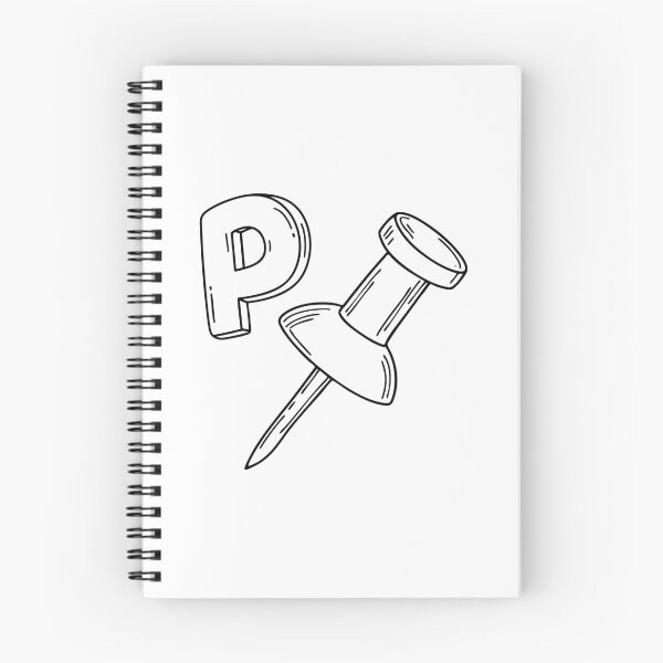 Item preview, An illustration of letter P stand for pin designed and sold by rasagamastore.
