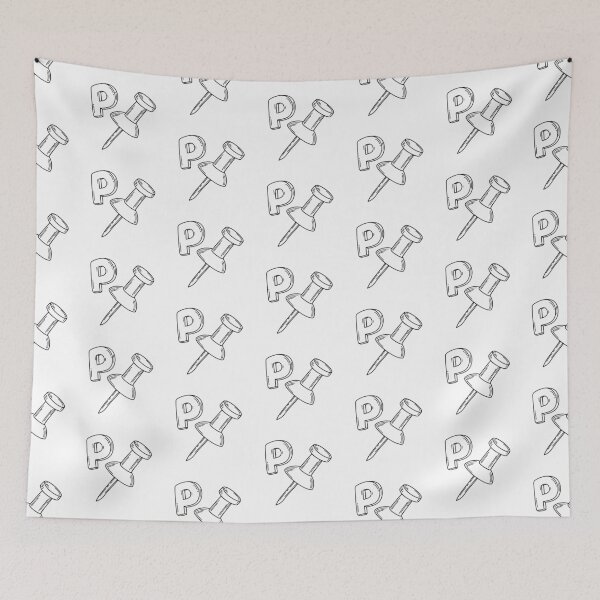 Item preview, An illustration of letter P stand for pin designed and sold by rasagamastore.