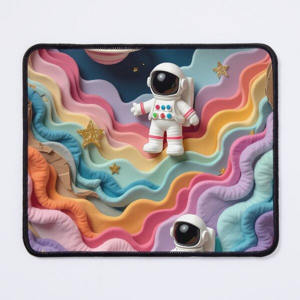 Artikelvorschau, Astronauten- und Weltraumillustration im Diorama-Stil entworfen und verkauft von Ou-SunShine.