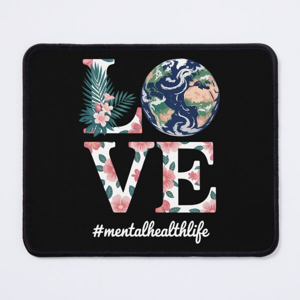 Item preview, Mental Health Love World Earth Day 52nd Anniversary 2025 designed and sold by brynatshop.