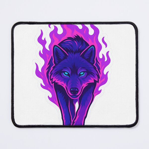 Item preview, Fire Wolf designed and sold by Throwback Trends.