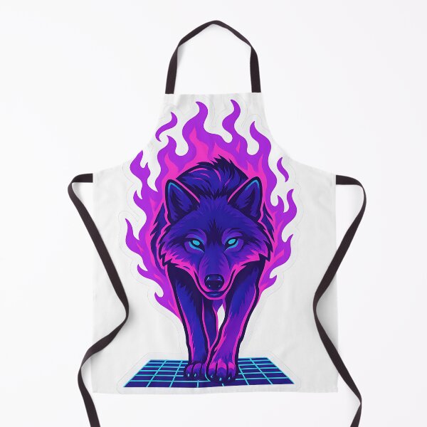 Item preview, Fire Wolf designed and sold by Throwback Trends.