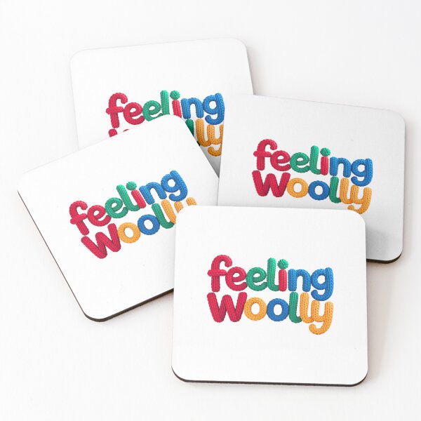 Item preview, Knitting-Inspired Colorful Feeling Woolly with Wool Texture Knit Life designed and sold by w1ckerman.