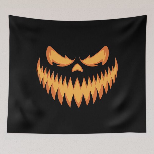 Item preview, Scary Spooky Jack O Lantern Face Pumpkin Halloween designed and sold by brynatshop.