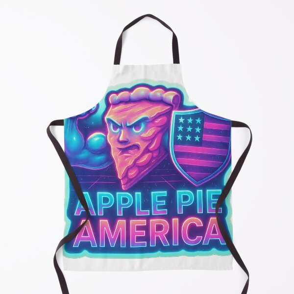 Artikelvorschau, Amerikanisch wie Apfelkuchen entworfen und verkauft von Throwback Trends.