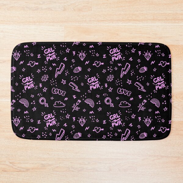 Item preview, Girl Power Women Empowerment Apparel & Accessories Pattern Black designed and sold by btjustokay.