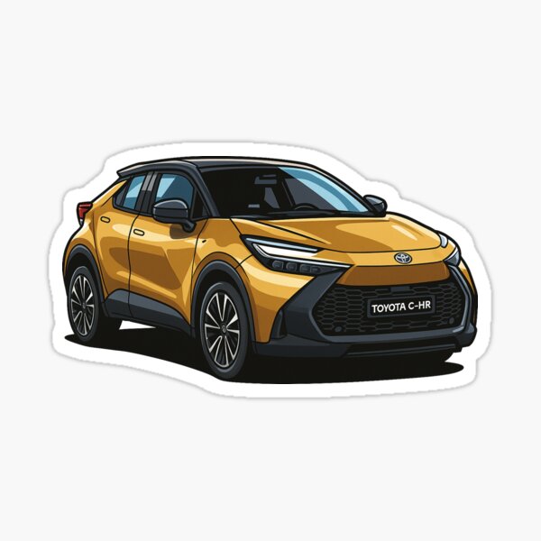 Item preview, New Toyota CH-R Sulfur Yellow designed and sold by Woreth.
